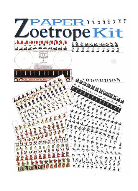 Optical Toys Paper Zoetrope Kitthird Page